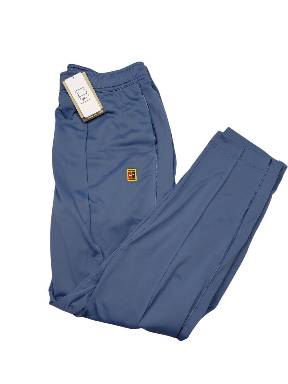 Rare Sample Nike Court Advantage Heritage Tennis Pants Blue Men's Size Large